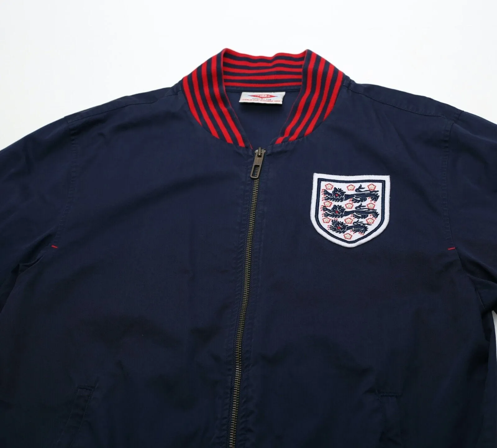 1966 Alf RAMSEY England Retro Umbro Football Track Top Jacket (M) World Cup 66