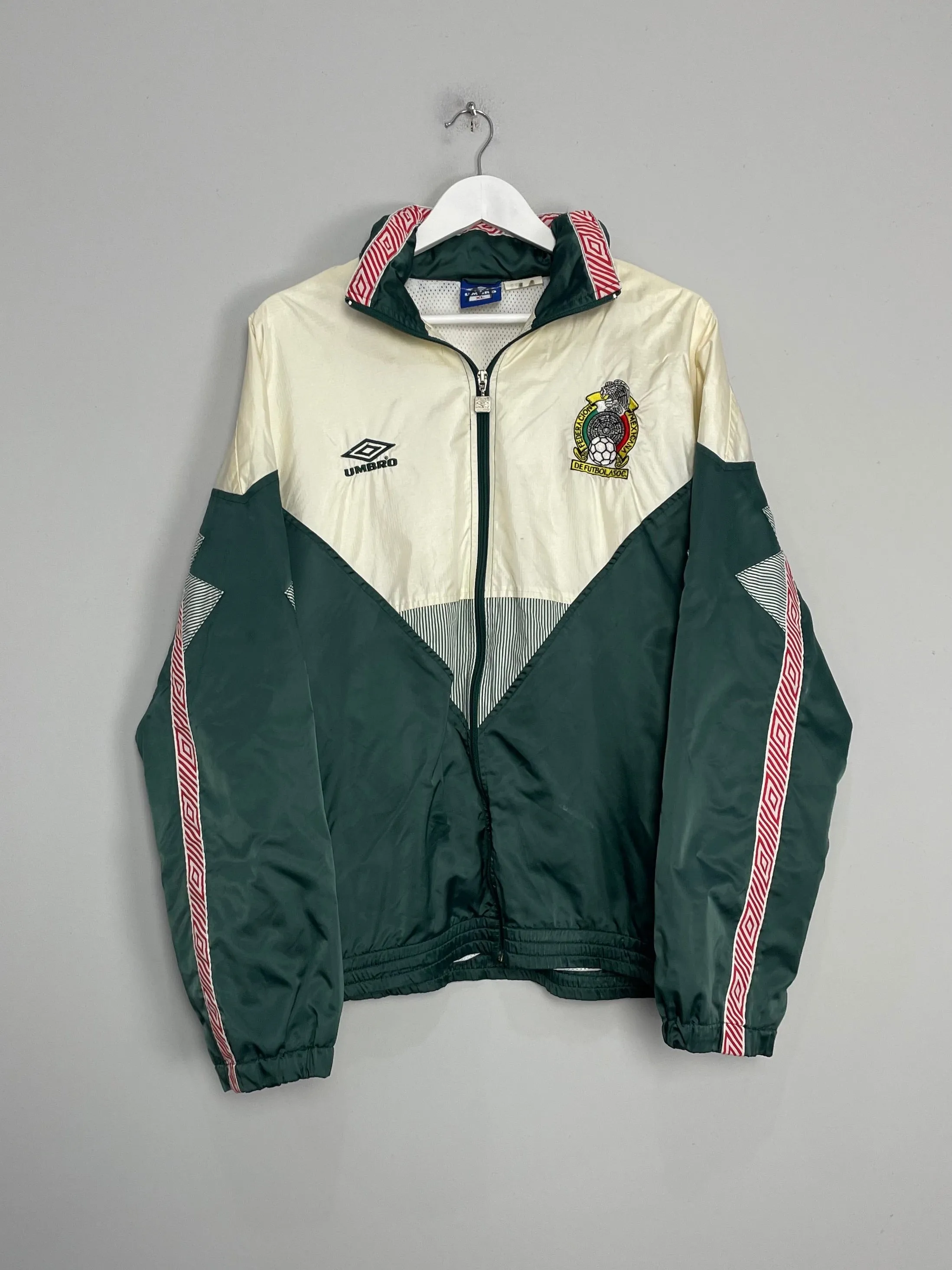 1993/94 MEXICO TRACK JACKET (XL) UMBRO