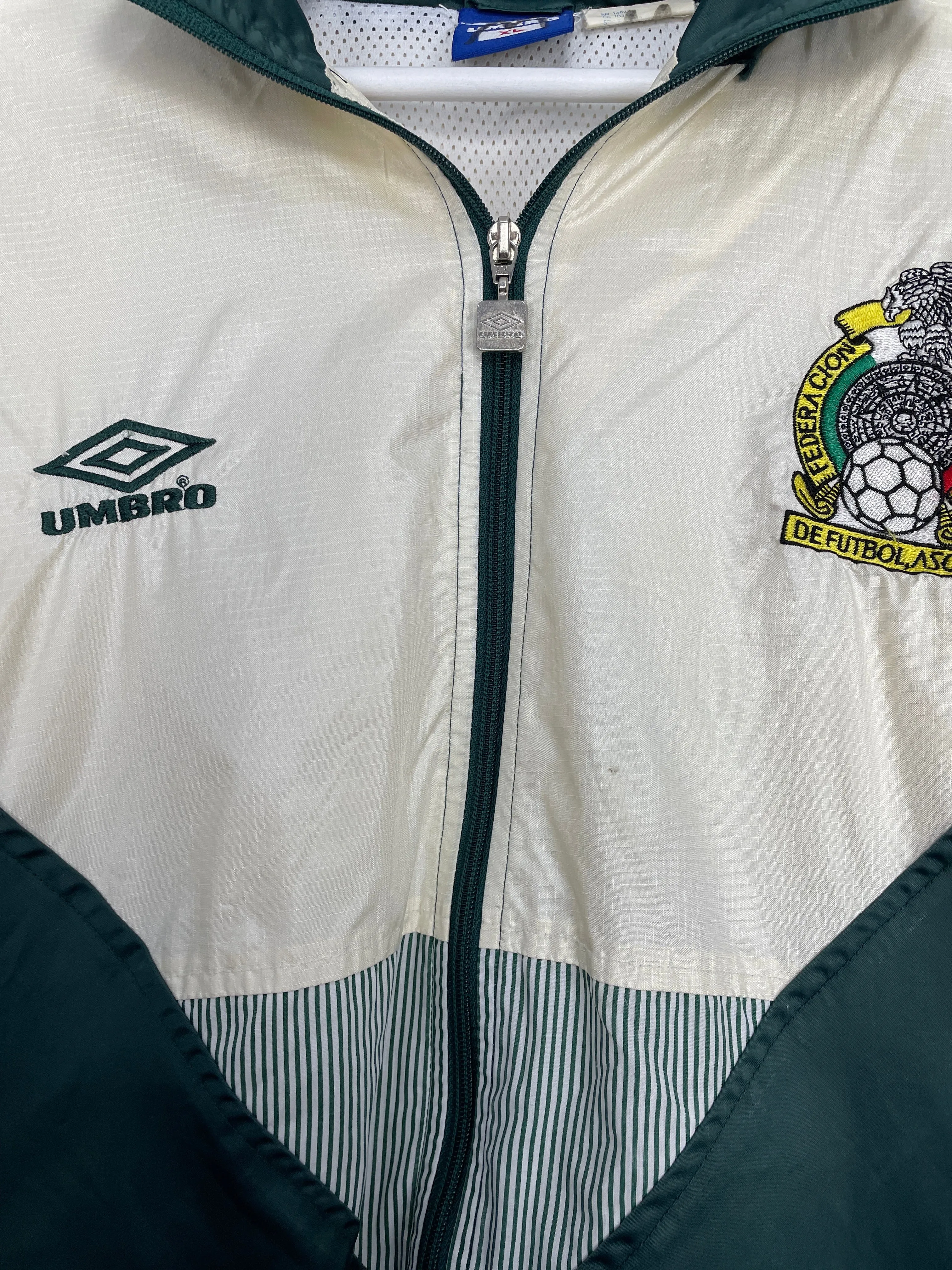 1993/94 MEXICO TRACK JACKET (XL) UMBRO