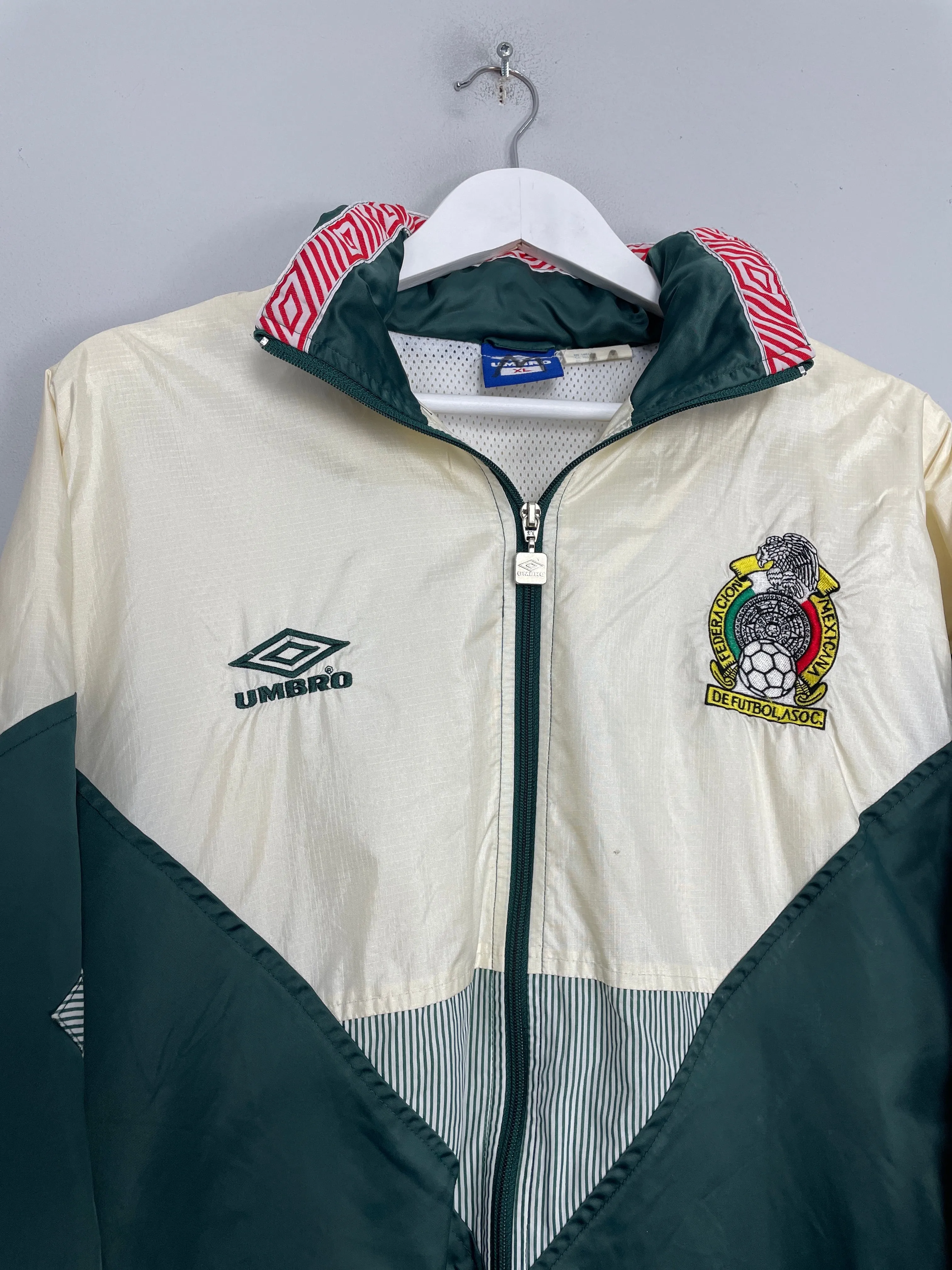 1993/94 MEXICO TRACK JACKET (XL) UMBRO