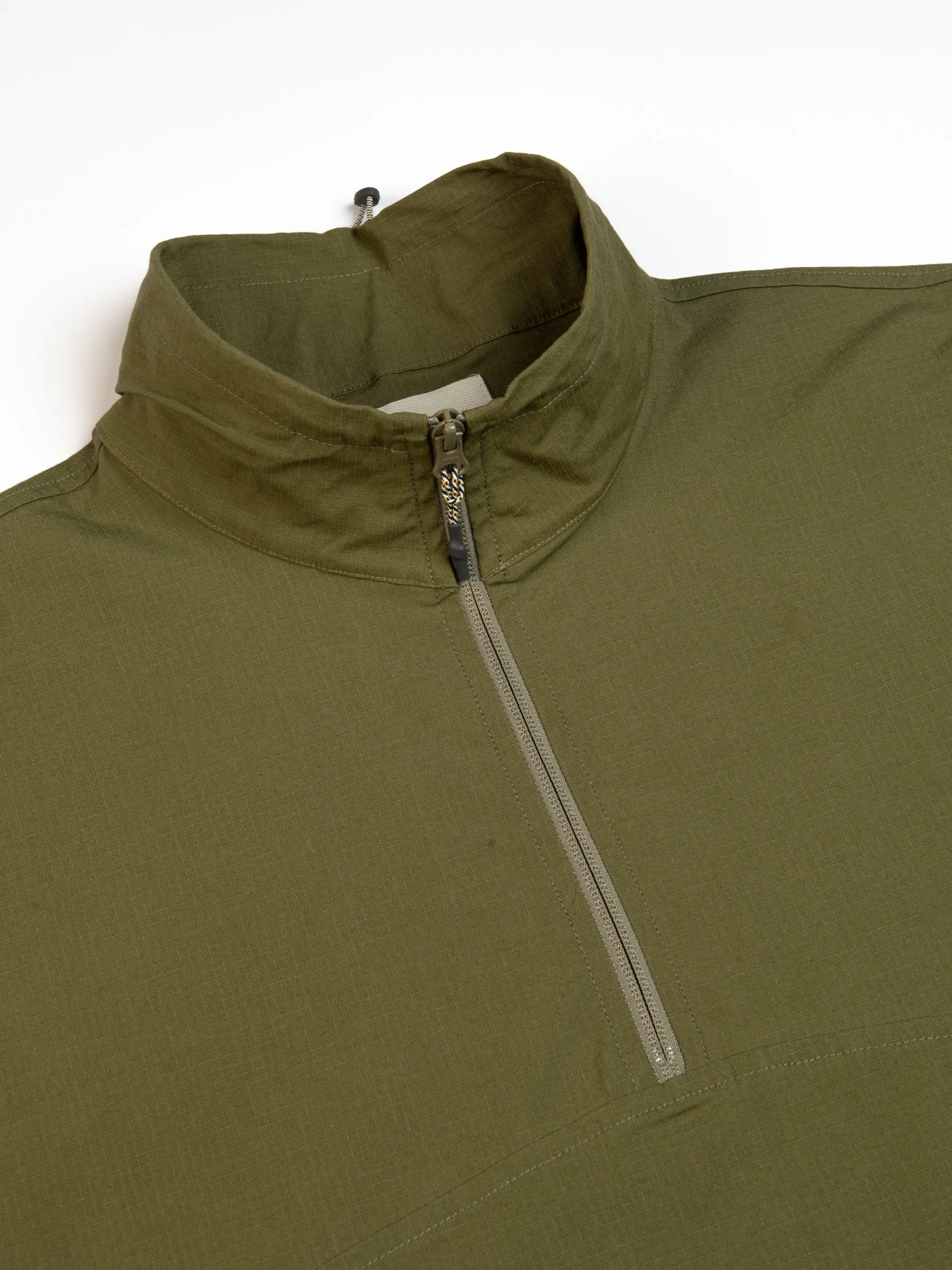 Aberfeldy Windbreaker In Light Military Cotton Ripstop