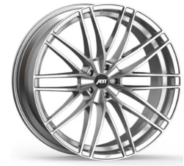 ABT HR22 Shadow Silver Flow Forming Wheel Set / 22x10 5x112 20mm / Audi Q8 - (NLA)