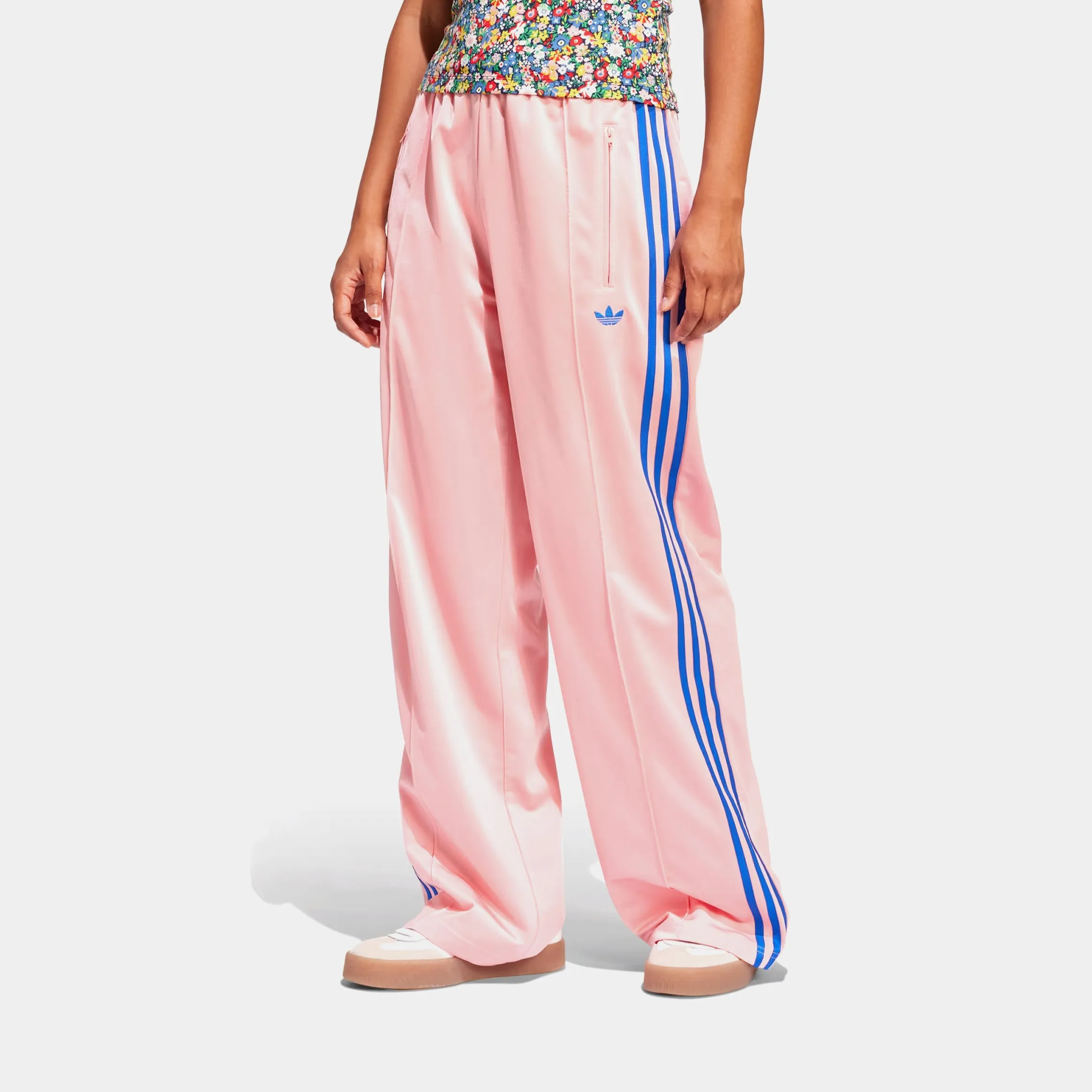 Adicolor Firebird Womens Track Pants (Pink/Blue)