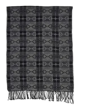 AWST Intl Snaffle Bit Plaid Scarf