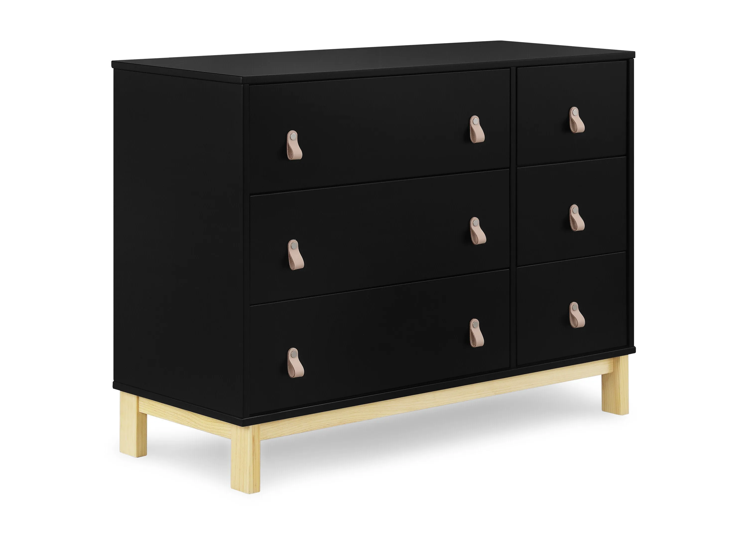 babyGap Legacy 6 Drawer Dresser with Leather Pulls and Interlocking Drawers