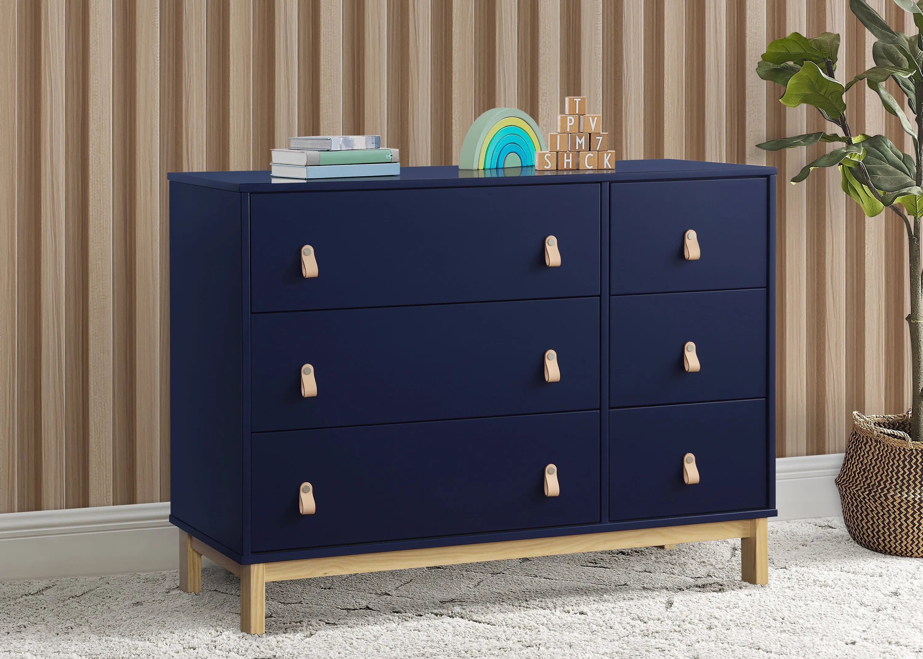 babyGap Legacy 6 Drawer Dresser with Leather Pulls