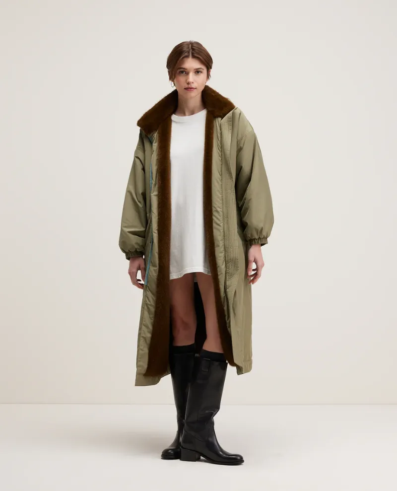 Bellerose Hosfo Green Long Jeep Coat - Stylish & Versatile Outerwear