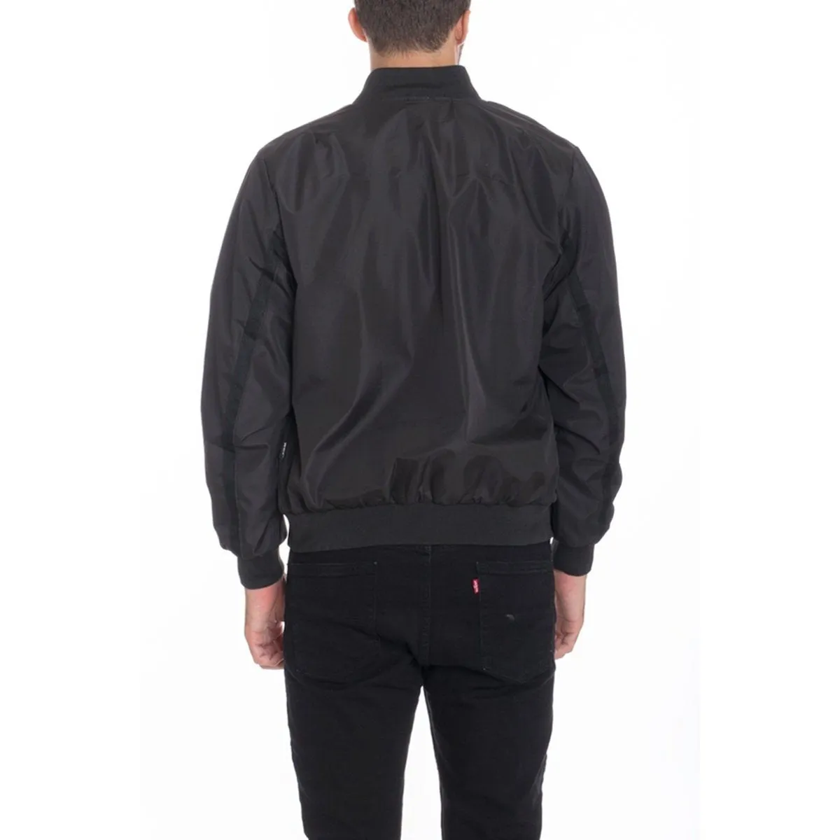 Black Vinyl Waterproof Windbreaker