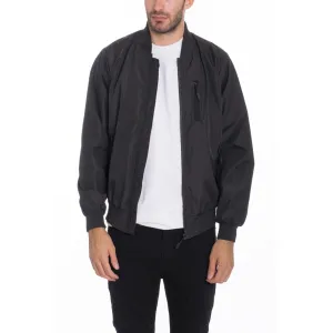 Black Vinyl Waterproof Windbreaker