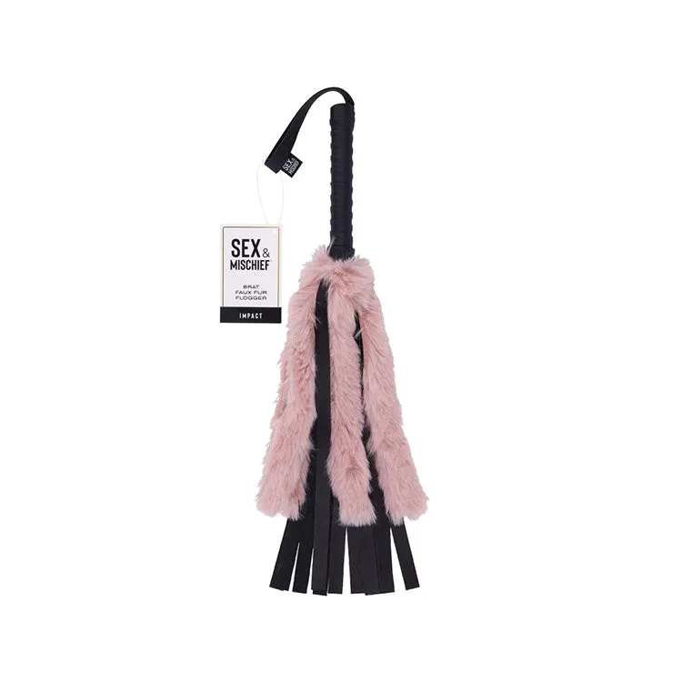 Brat Faux Fur Flogger