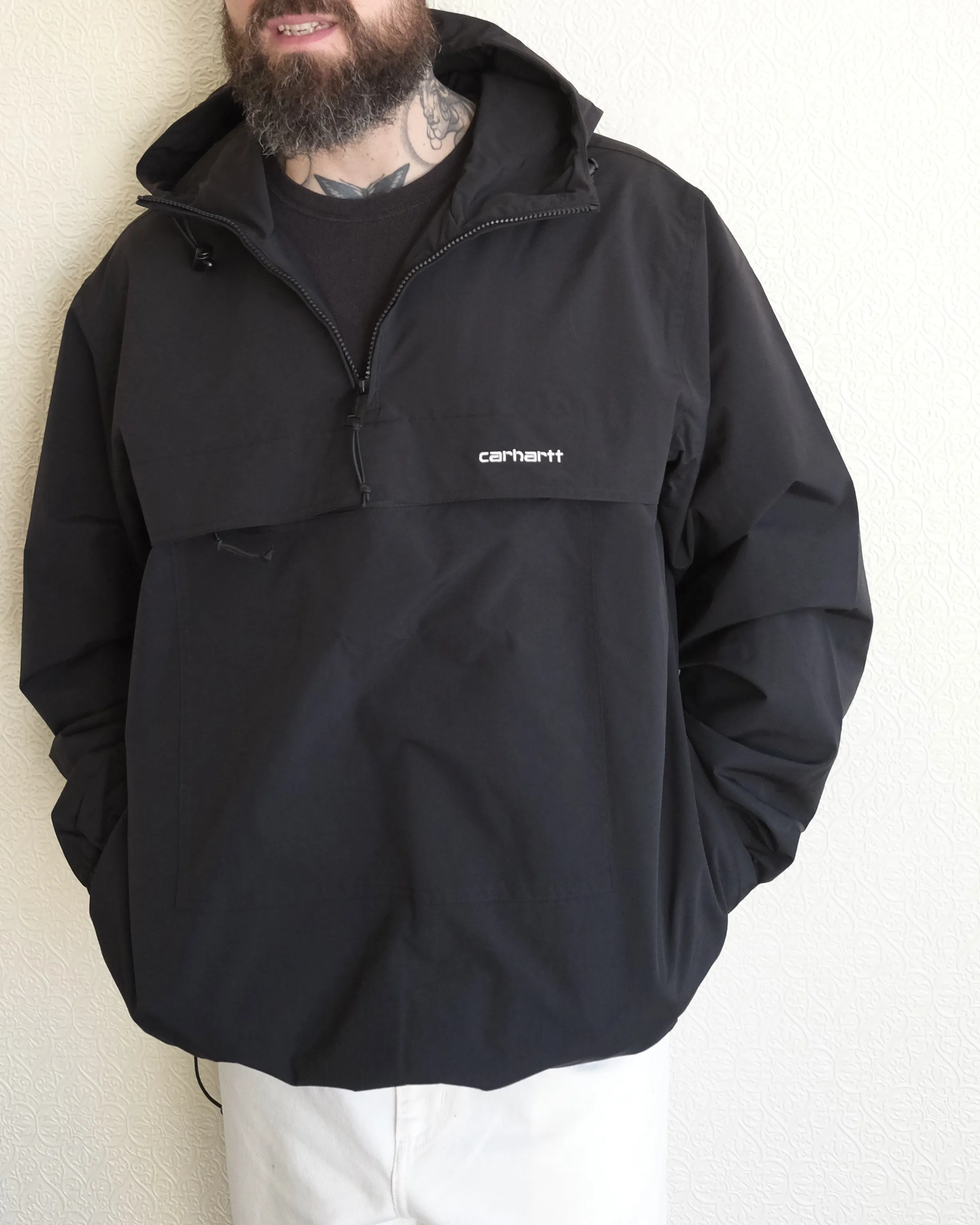 Carhartt WIP Windbreaker, Black Nylon