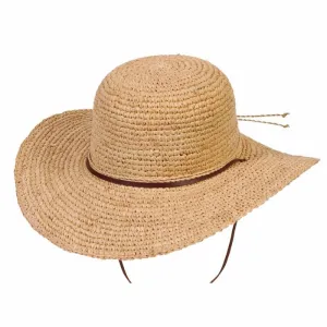 Chic Tuscany Wide Brim Straw Hat