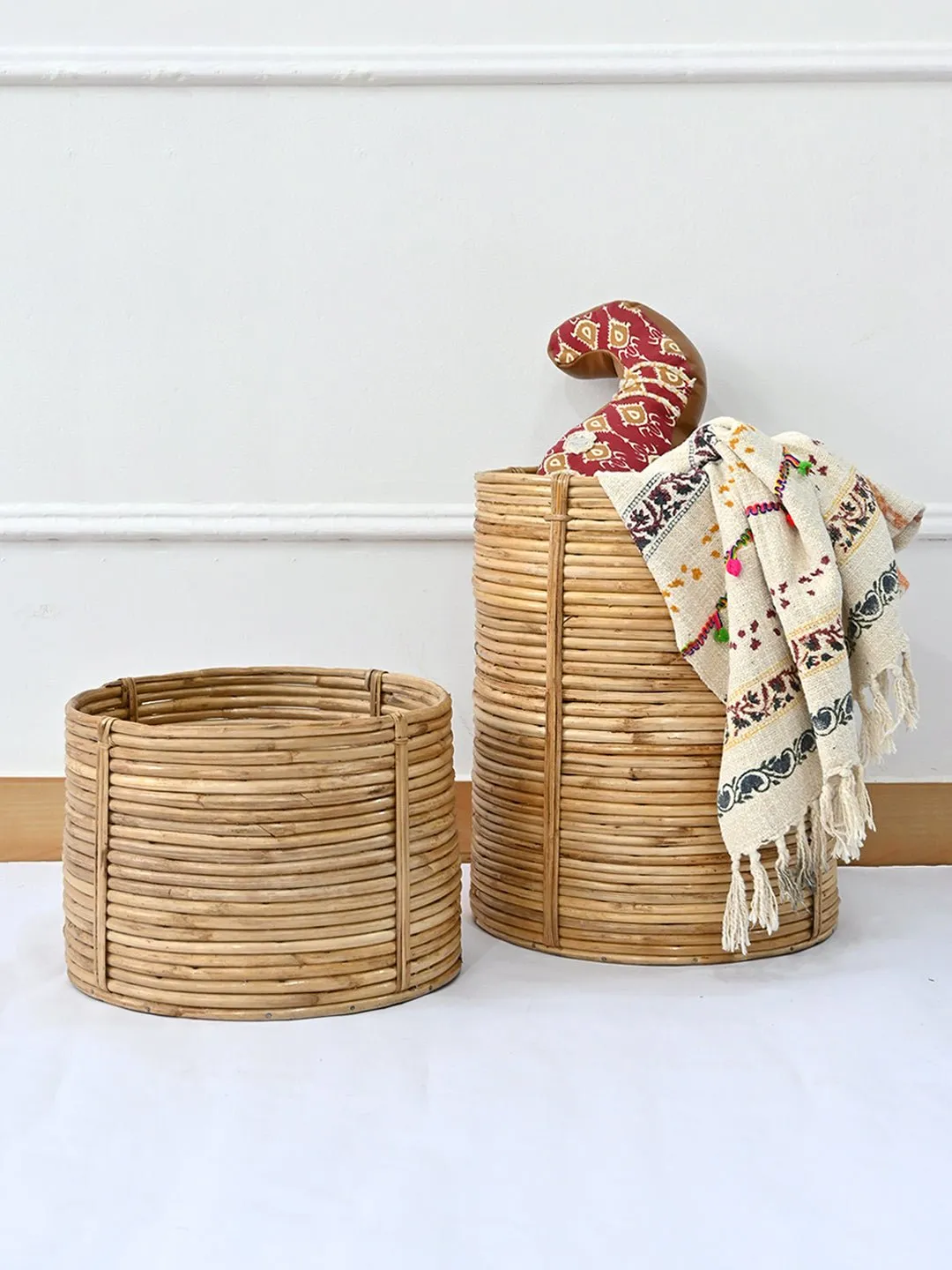 CLARA - MULTIPURPOSE BAMBOO BASKET