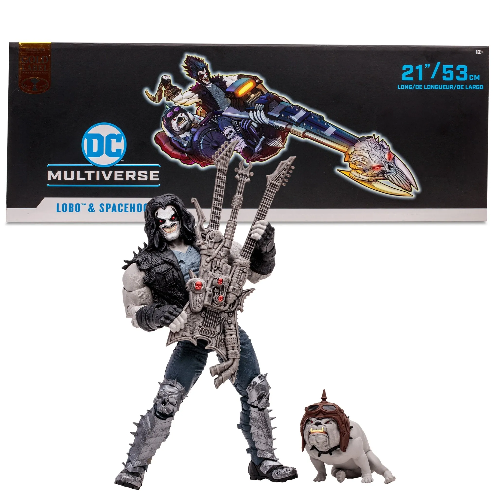 DC Multiverse Exclusive Gold Label Lobo & Bike