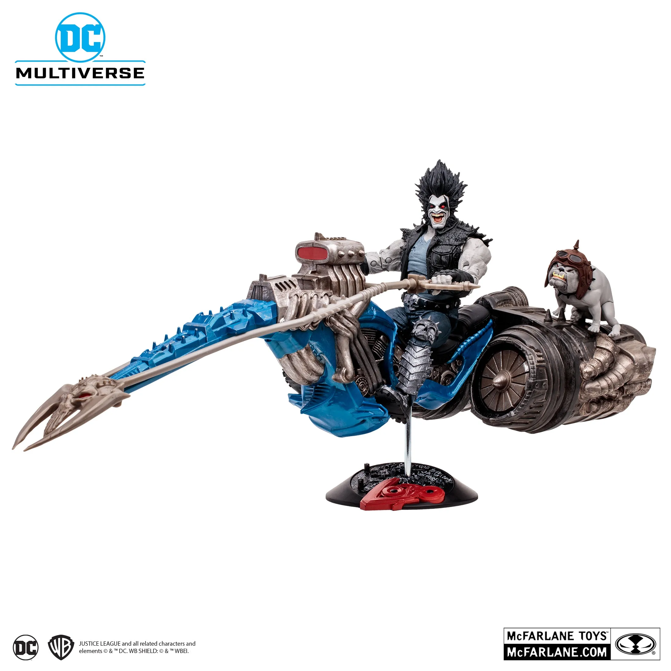 DC Multiverse Exclusive Gold Label Lobo & Bike