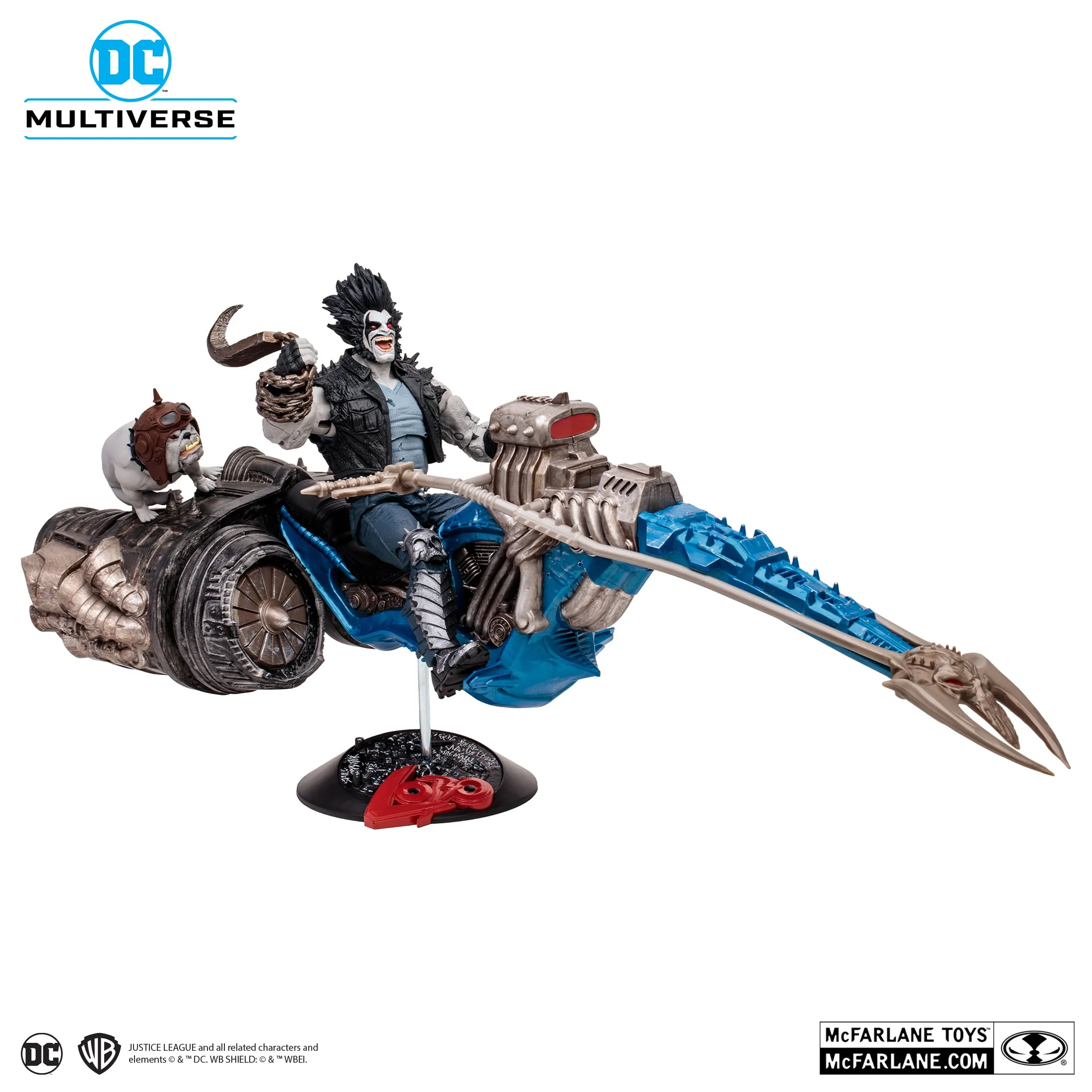 DC Multiverse Exclusive Gold Label Lobo & Bike