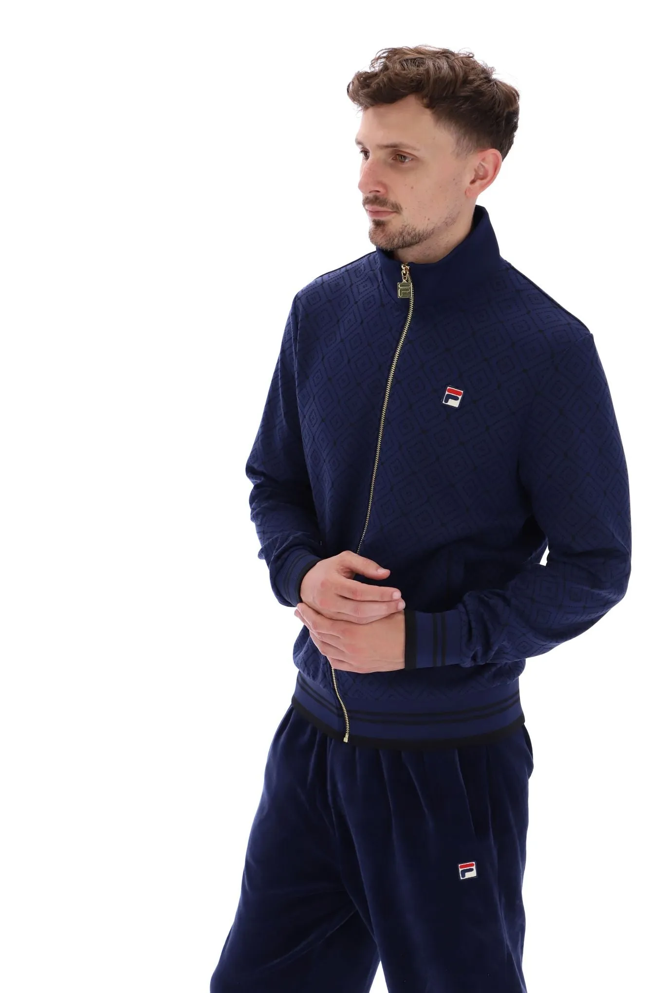 Fila® Vintage ROBERTO Track Jacket/Fila Navy 410 - New AW23