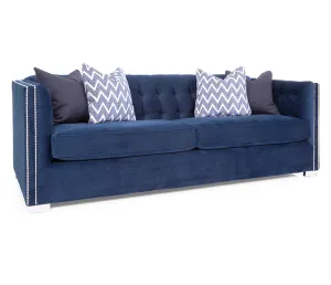 Gatsby Sofa - Navy Fabric - Custom