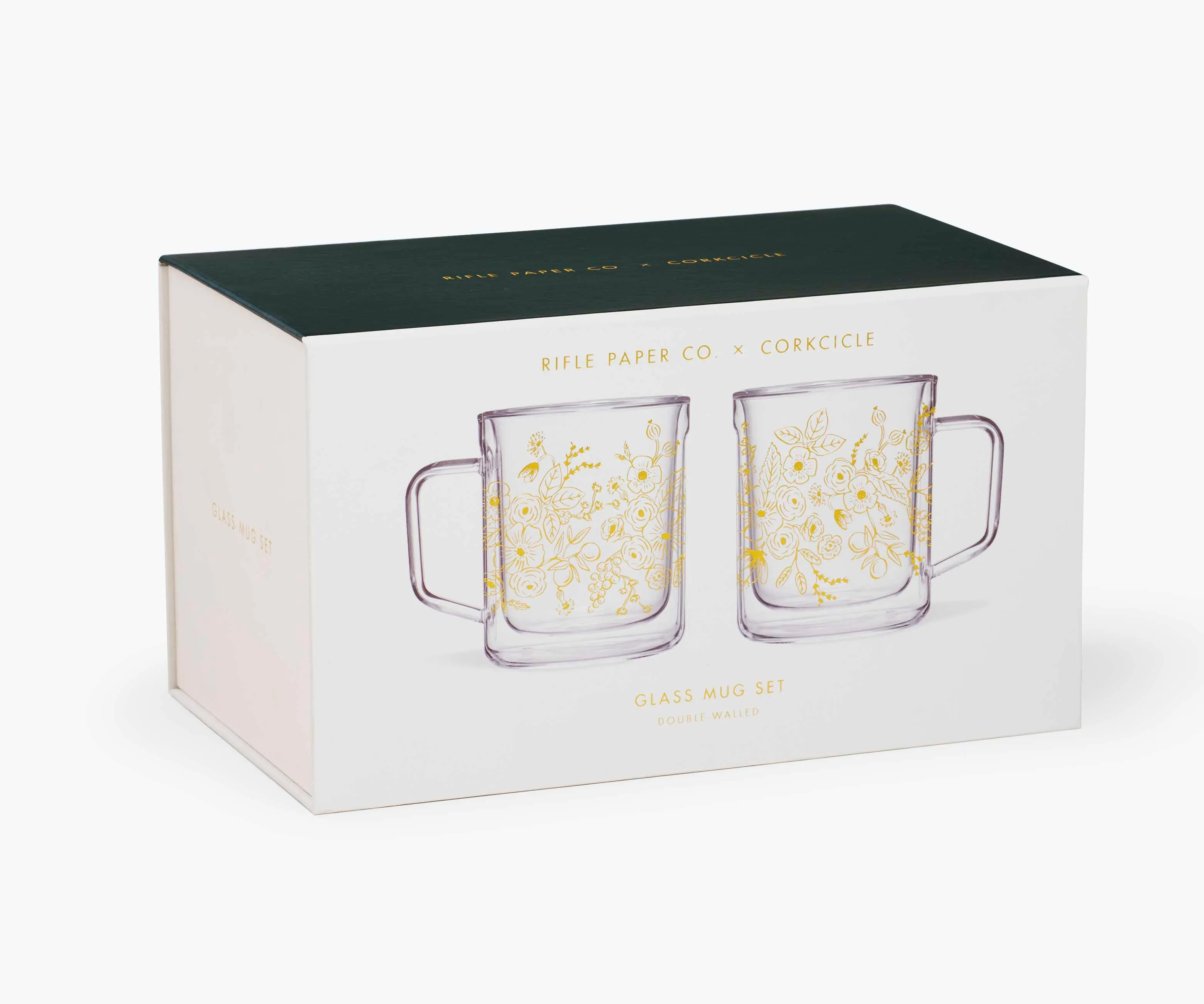 Glass Mug and Coaster Gift Set