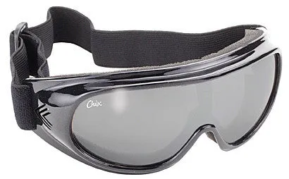 Goggle- Smoke Silver Mirror/Black