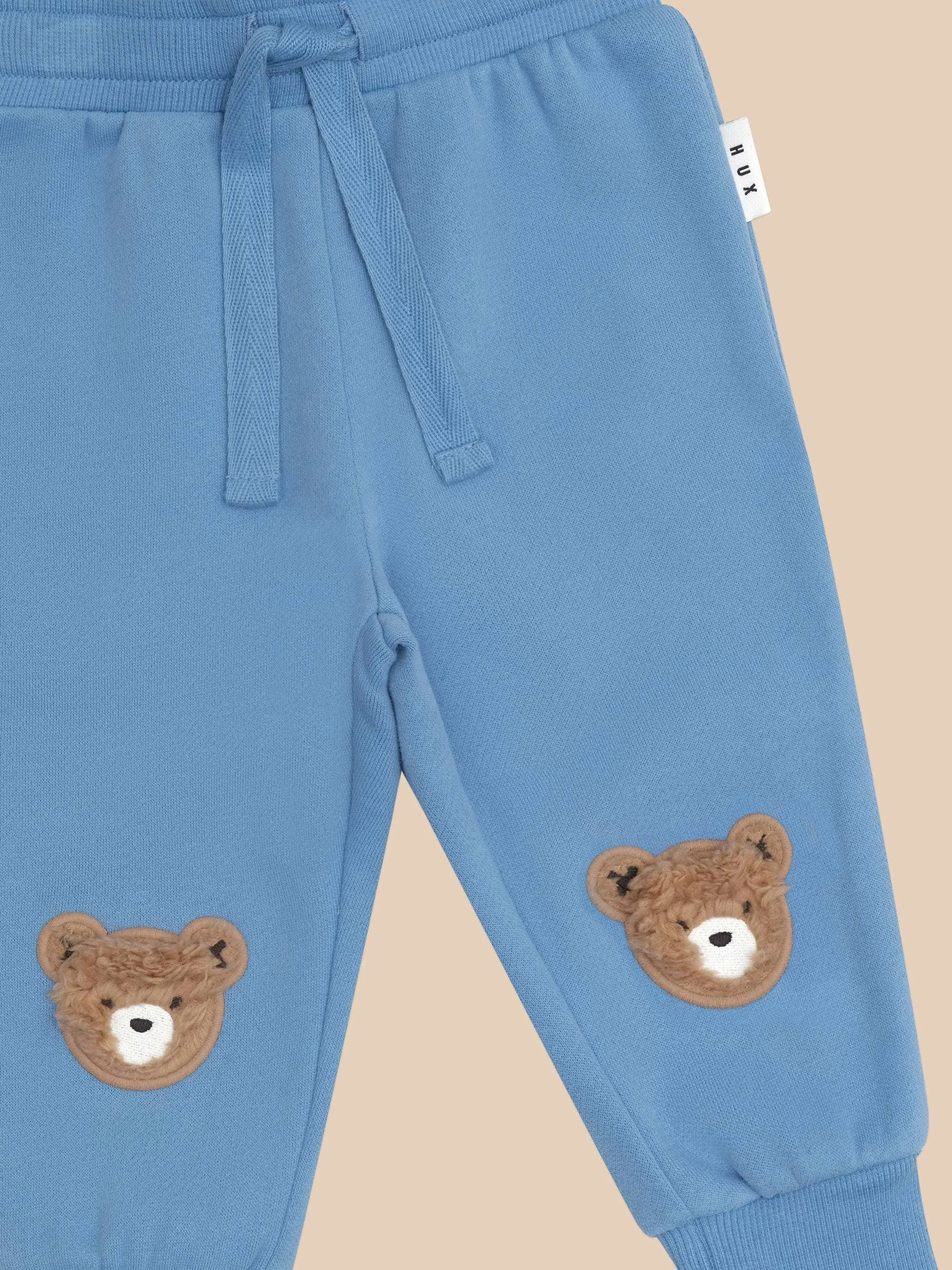 Huxbaby Furry Hux Track Pant - Bright Blue