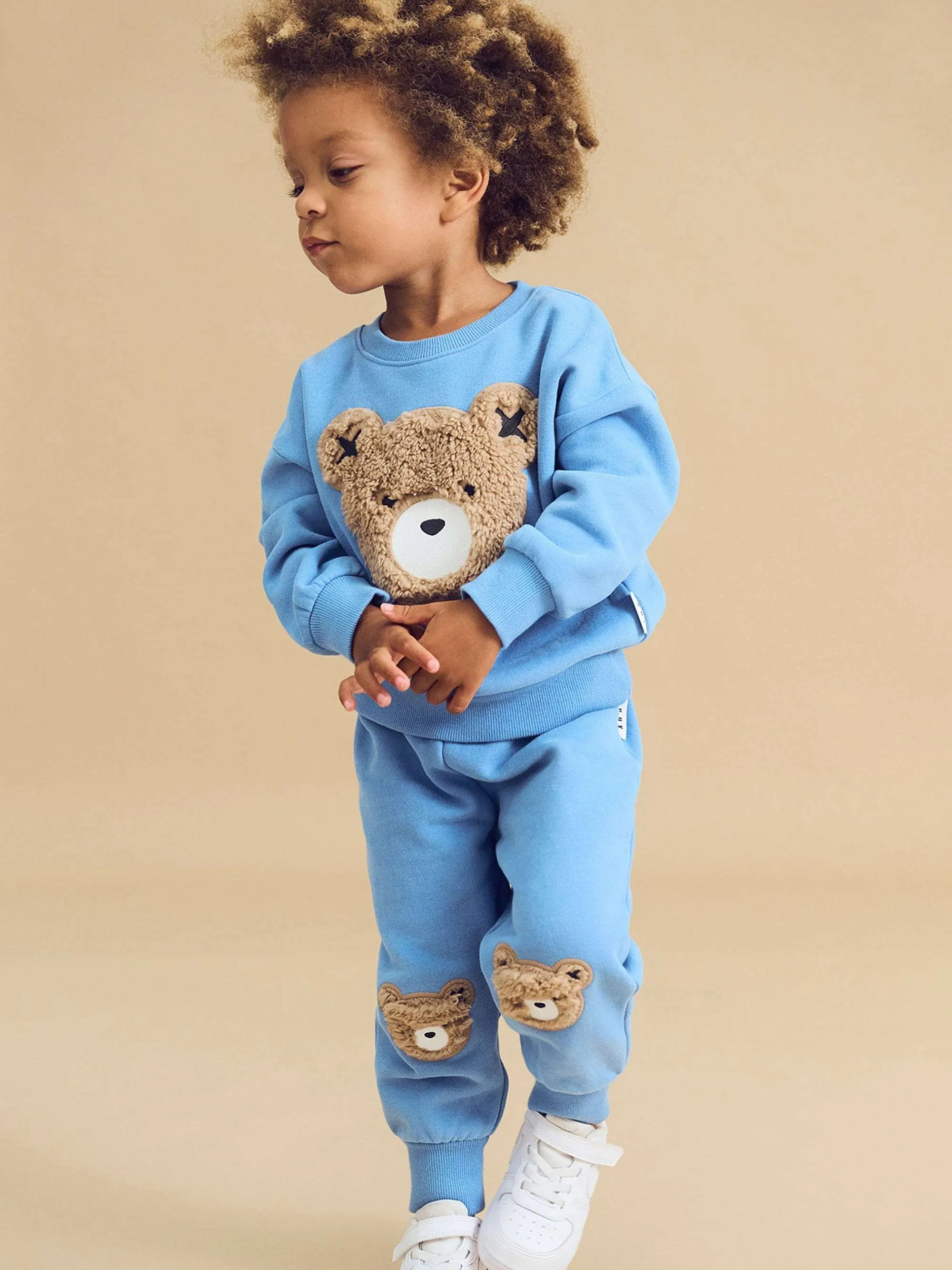 Huxbaby Furry Hux Track Pant - Bright Blue