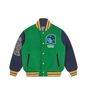 KIDS ASTRO VARSITY JACKET - GREEN