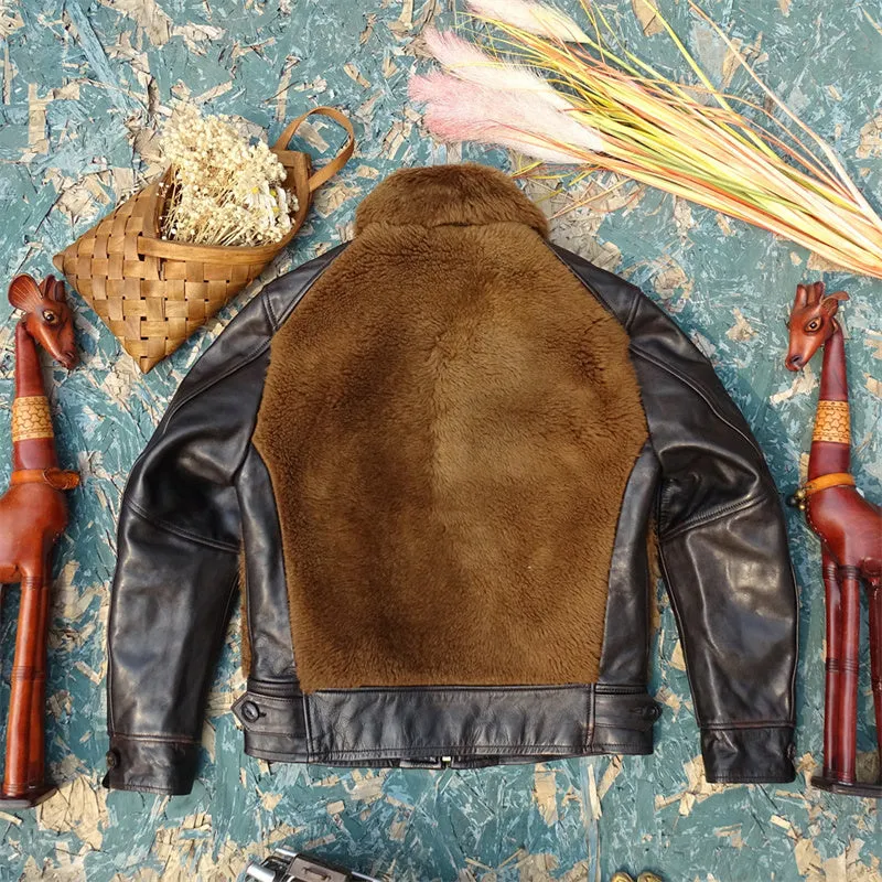 Men's Leather Grizzly Jacket