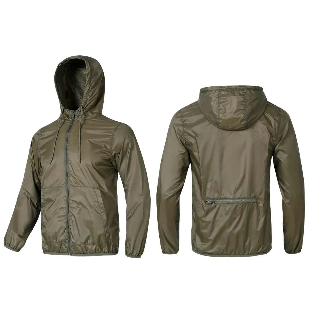 Men’s Packable Full Zip Windbreaker