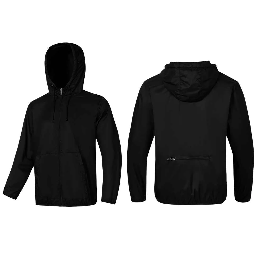 Men’s Packable Full Zip Windbreaker