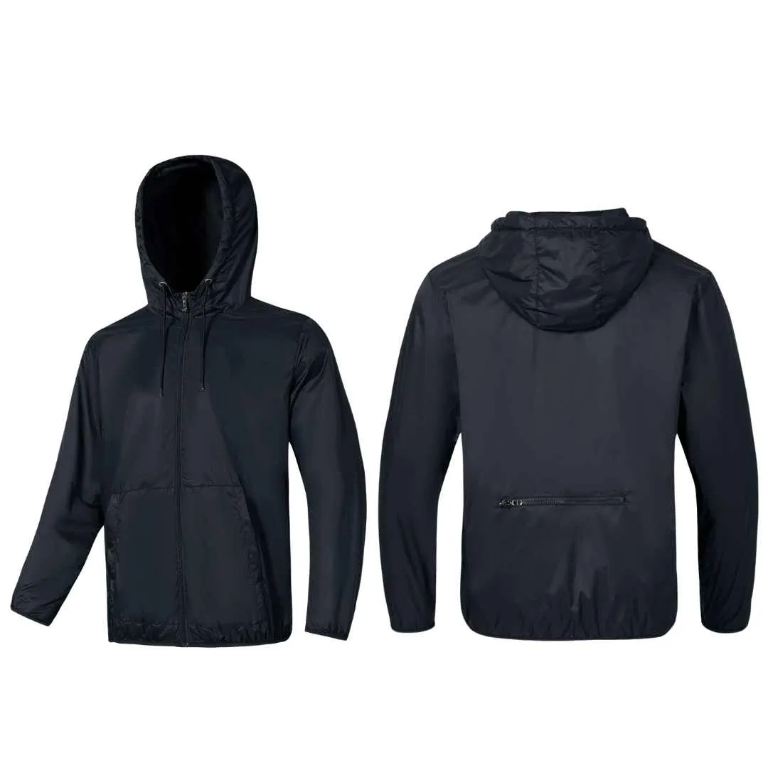 Men’s Packable Full Zip Windbreaker