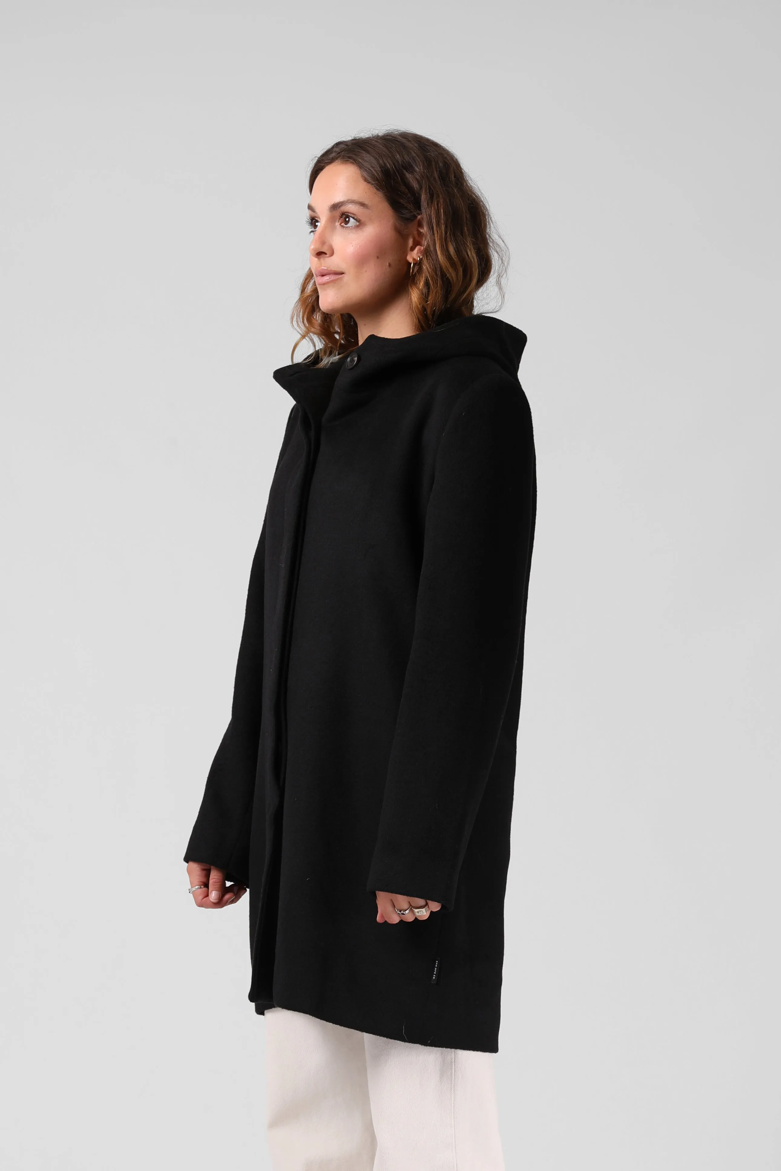 Milford Overcoat - Black