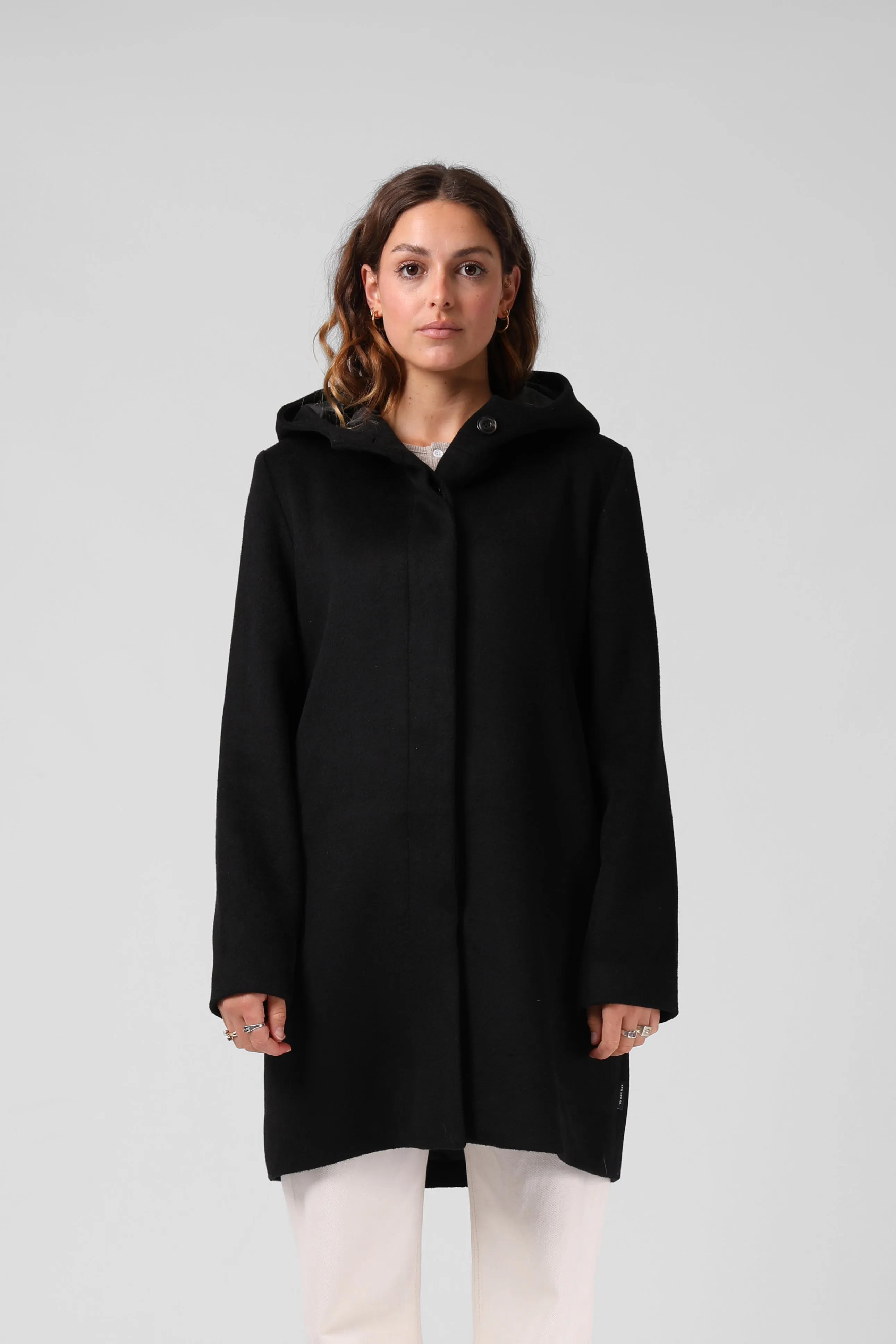 Milford Overcoat - Black