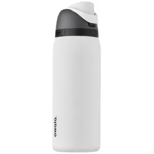 New - Owala Free Sip 32oz Stainless Steel Water Bottle - Sleek