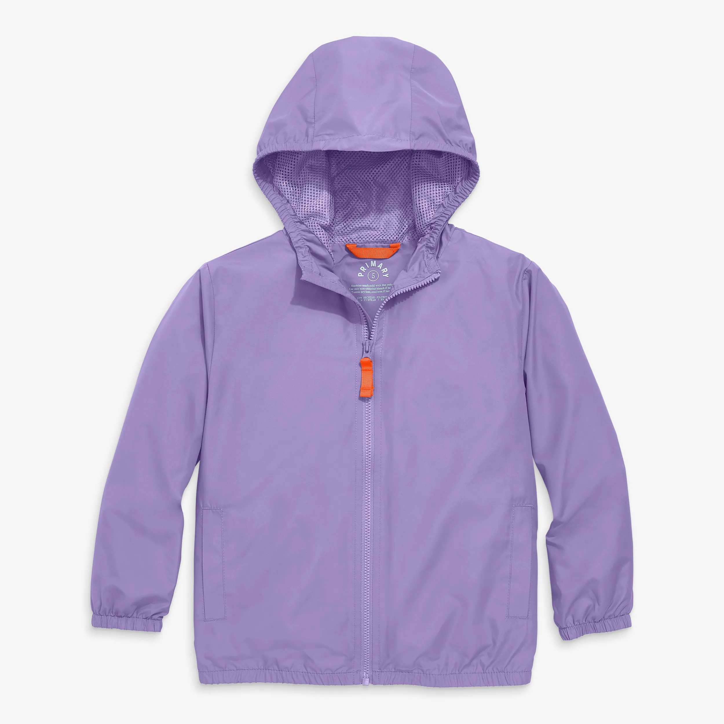 Packable windbreaker