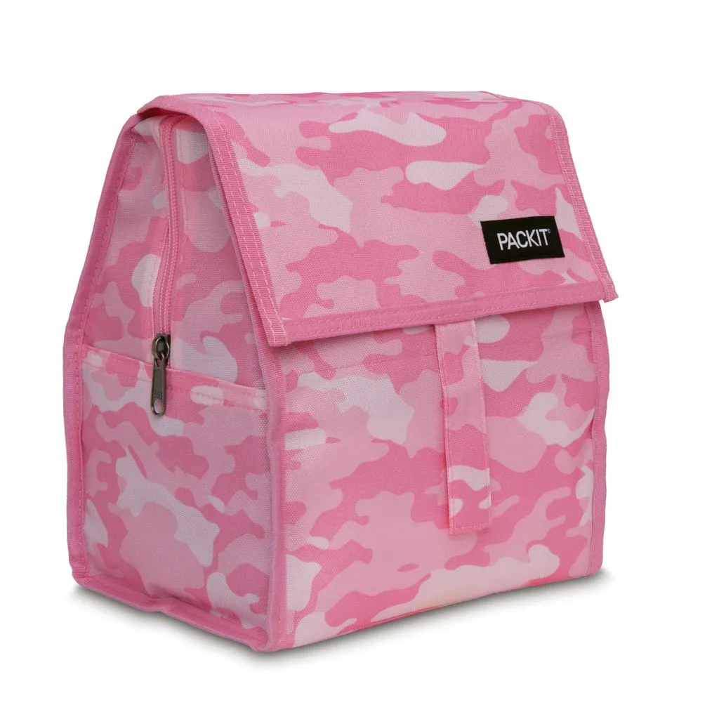 PackIt Freezable Lunch Bag - Pink Camo