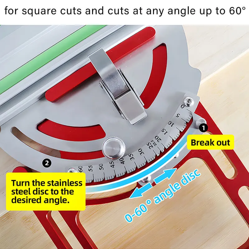 Precision Adjustable Track Square