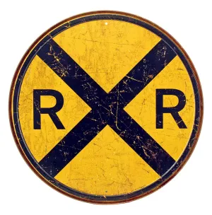 R&R Railroad Tin Sign