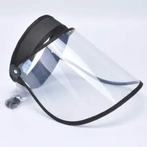 Re-Usable Clear View Face Shield - Personal Clear Hard Plastic Protection