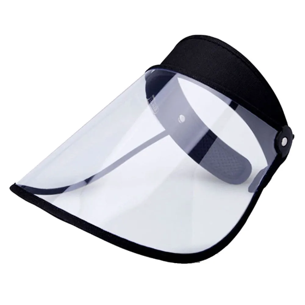 Re-Usable Clear View Face Shield - Personal Clear Hard Plastic Protection