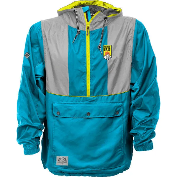 Ski The East Men's Gale Force Half Zip Windbreaker