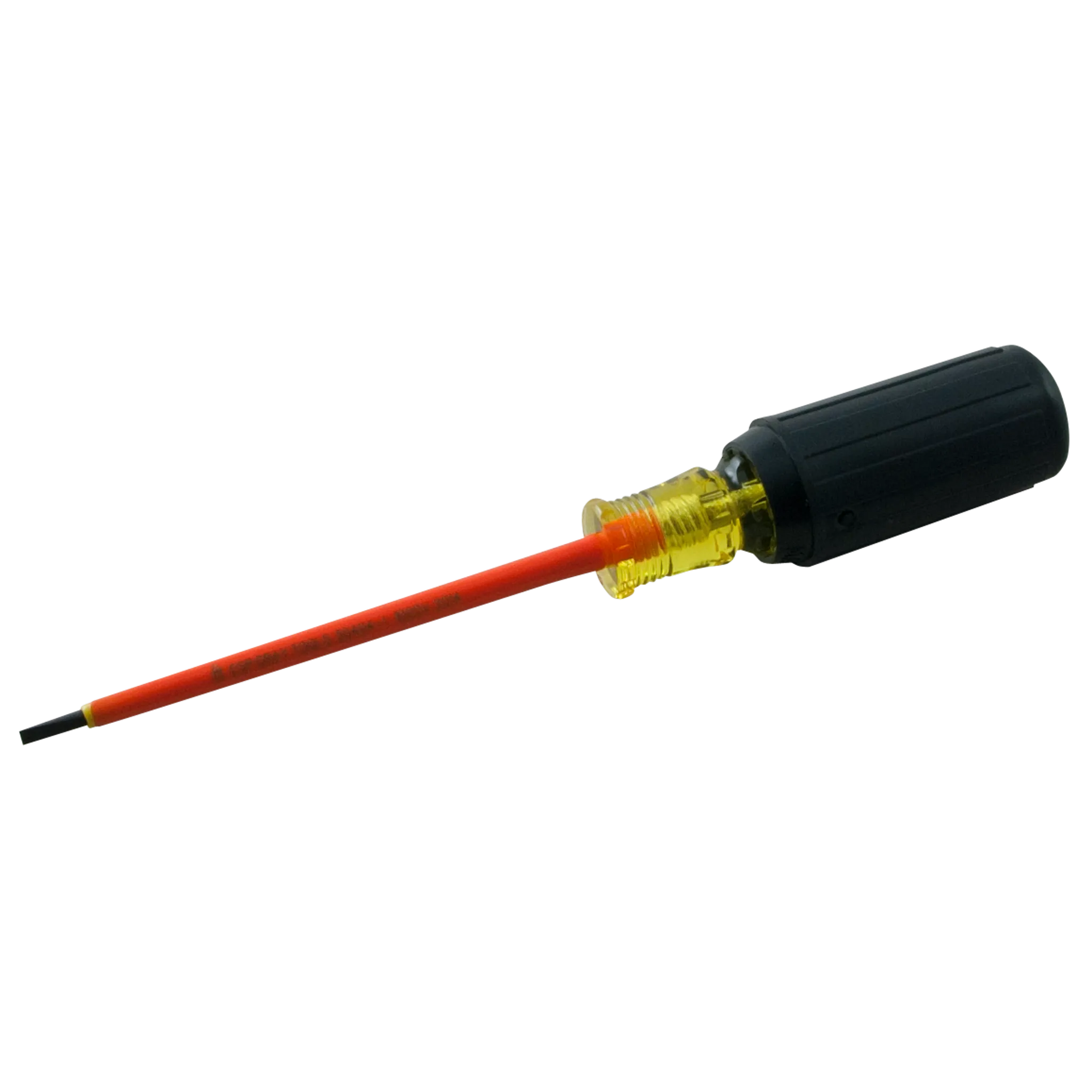 Slotted Insulated Screwdrivers - Round Shank