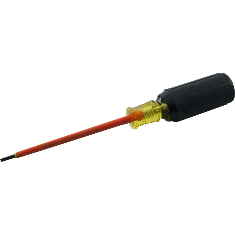 Slotted Insulated Screwdrivers - Round Shank