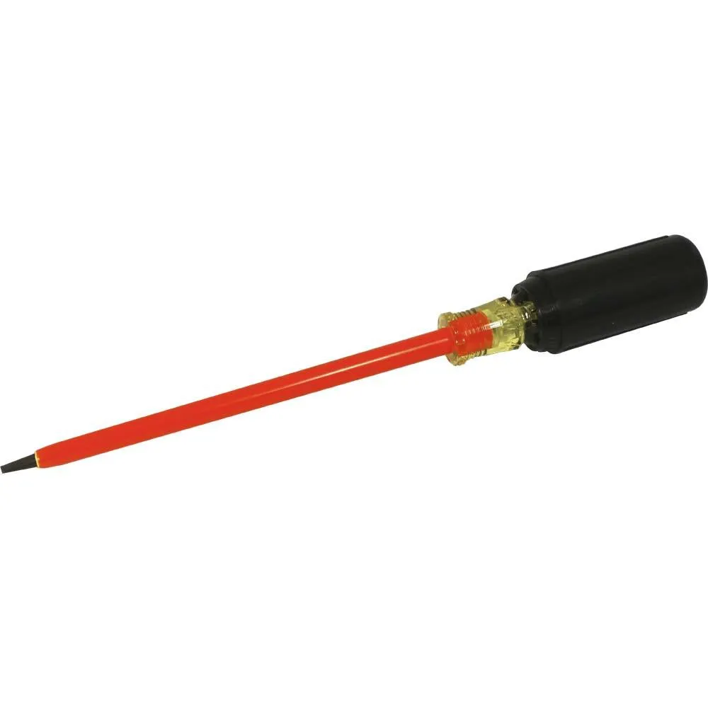 Slotted Insulated Screwdrivers - Round Shank