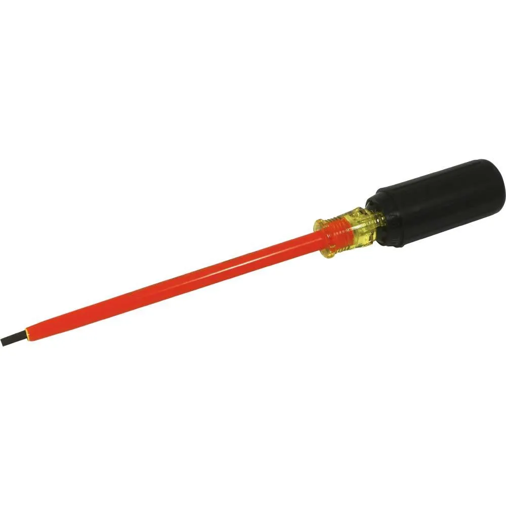 Slotted Insulated Screwdrivers - Round Shank