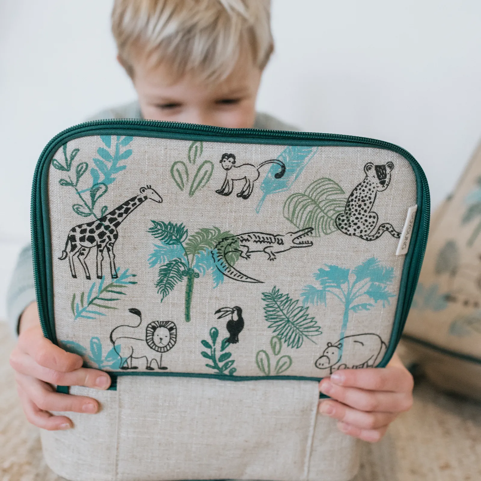 SoYoung Insulated Lunch Bag - Safari Friends