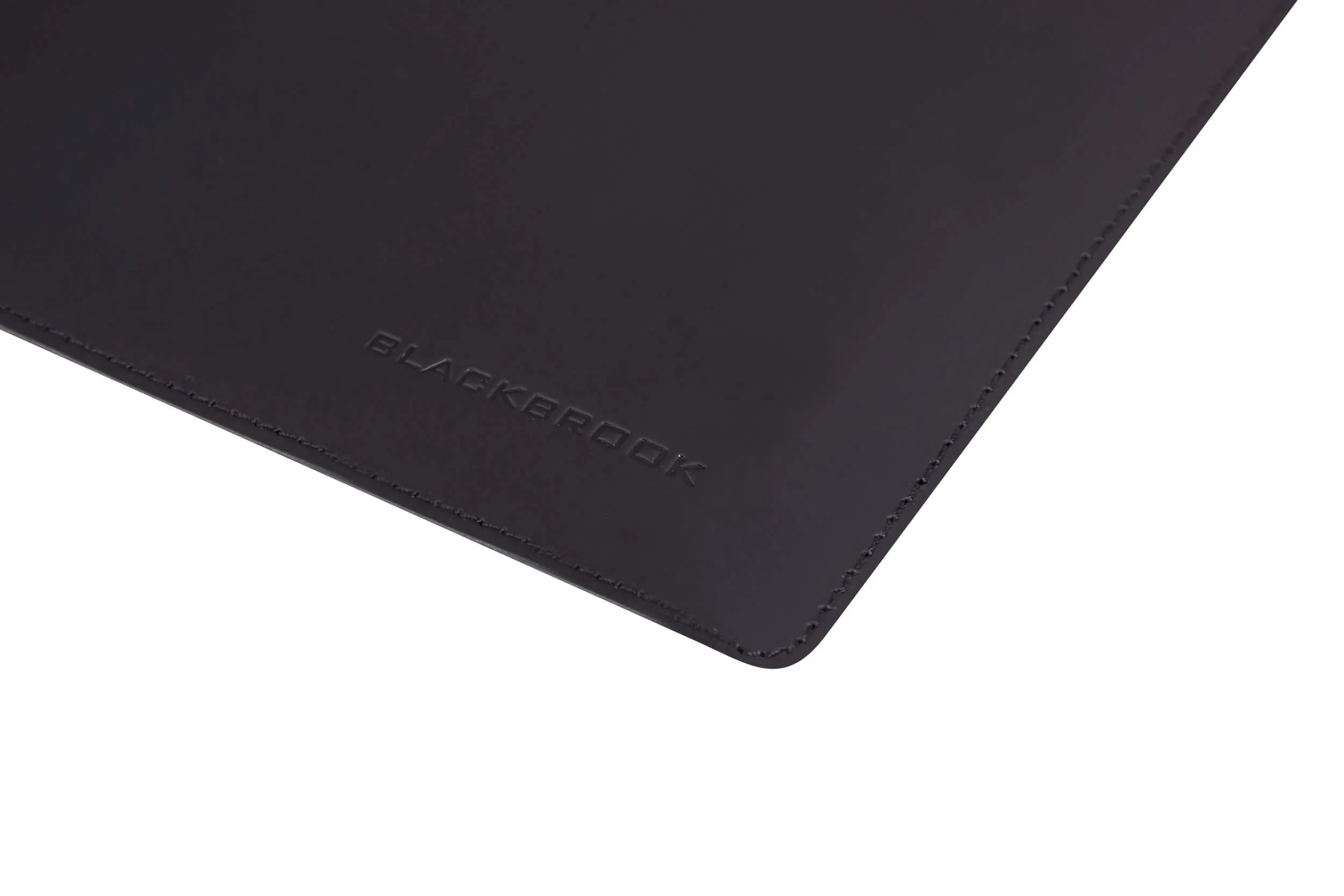 Sutton Leather Desk Mat, Large, Black