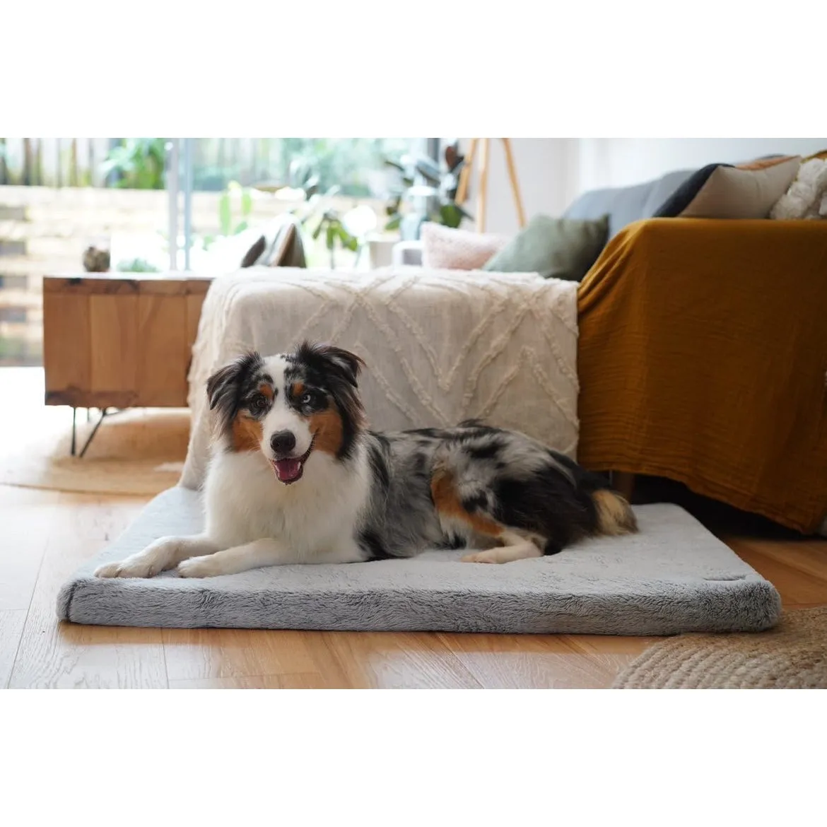 T&S Mattress Dog Bed Moonlight Grey Large***