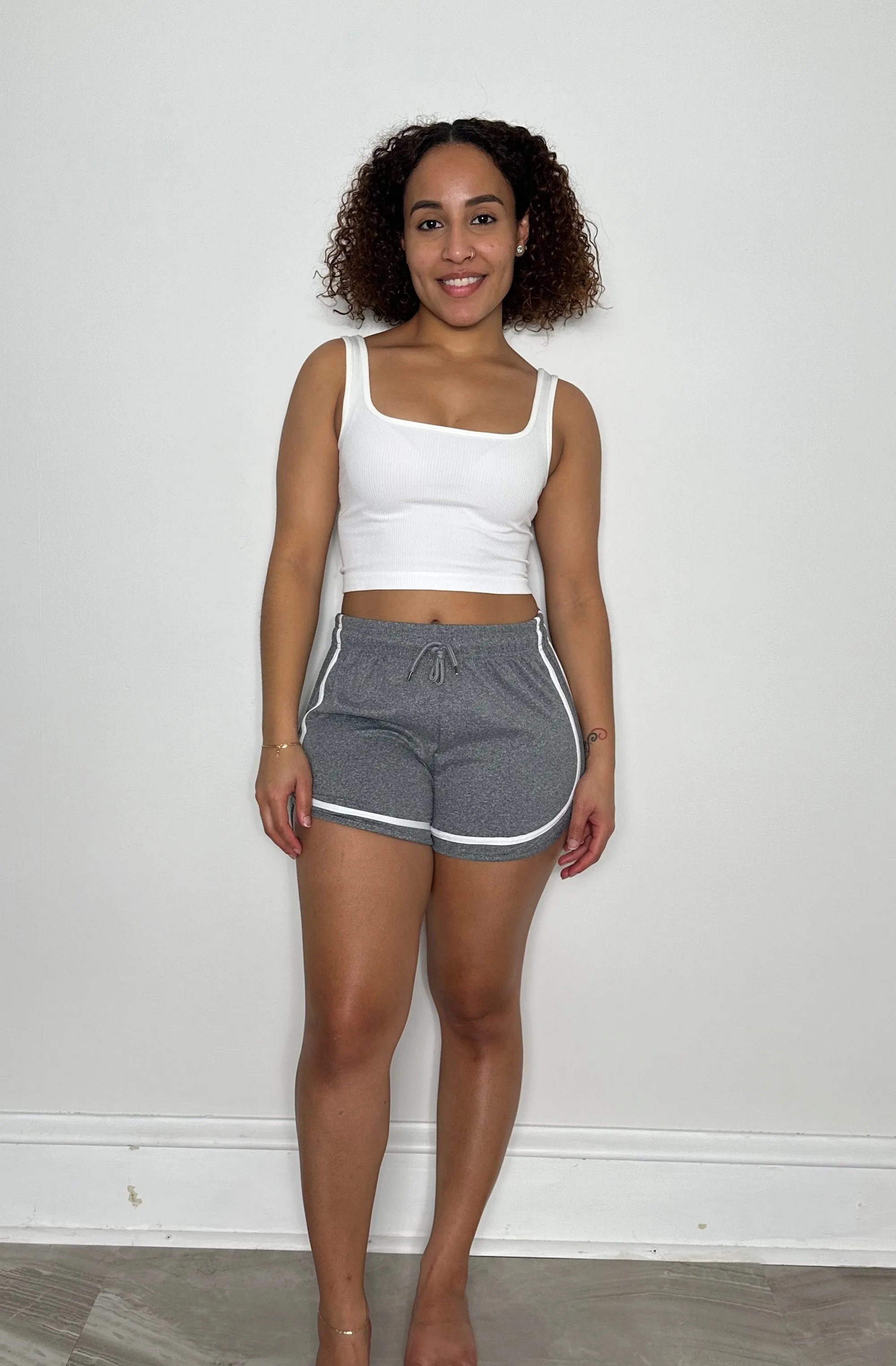 Varsity Contrast Shorts