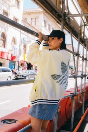 Vintage Adidas Big Logo Windbreaker Jacket